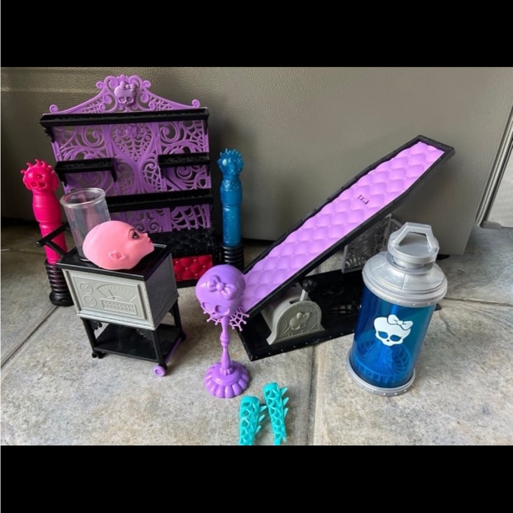 2012 Monster High Create A Monster Color Me Creepy Playset